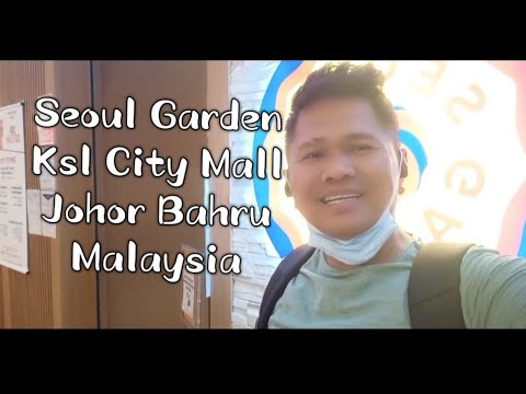 Seoul Garden KSL City Mall Johor Bahru Malásia / Almoço