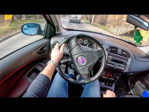 2009 Fiat Bravo [1.4 T-JET 16V 150HP] |0-100| POV Test Drive #1606 Joe Black