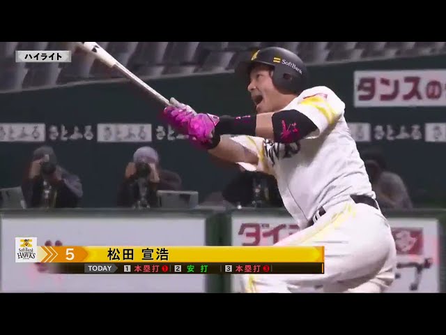 3/10 ホークス対ジャイアンツ ハイライト