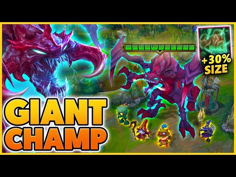 This NEW Mythic Item Broke Cho'Gath (HILARIOUS SIZE) - BunnyFuFuu | League of Legends | Season 11