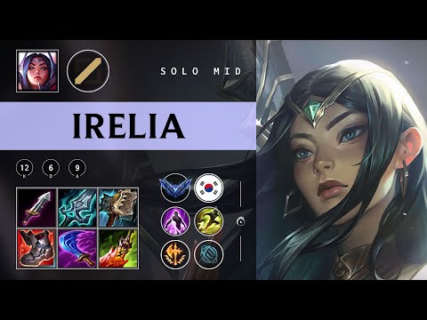 Irelia Mid vs Nocturne - KR Diamond Patch 25.24