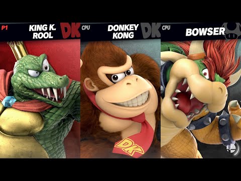 Super Smash Bros. Ultimate – Stamina Battle in Kongo Jungle