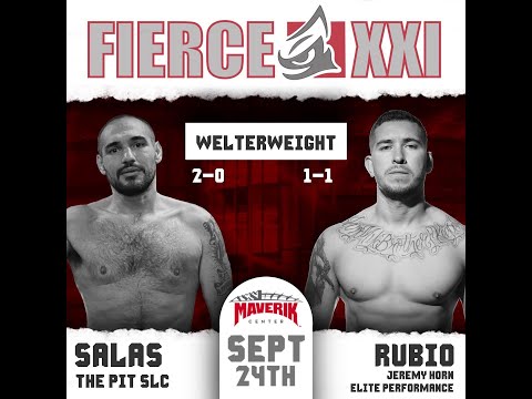 Johann Rubio vs Dominco Salas - Fierce Fighting Championship 21