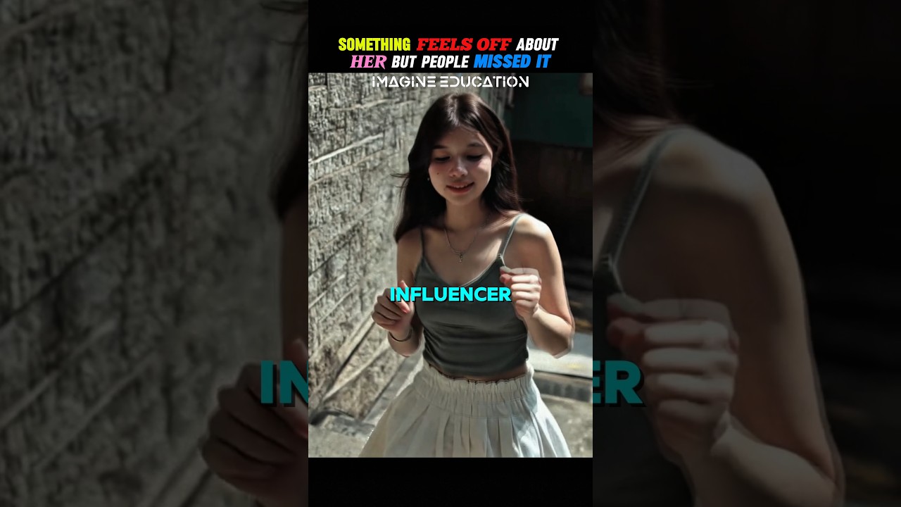 They didn’t notice what she actually is😐  @ImagineEducationAI