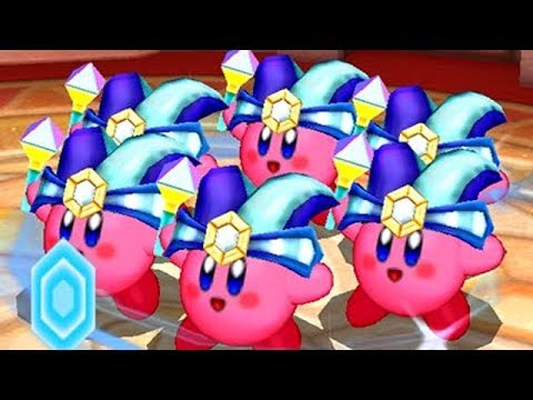Kirby Battle Royale - Mirror Ability Gameplay