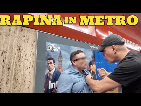 Subway Robbery: Chase, Crash, and Crash!