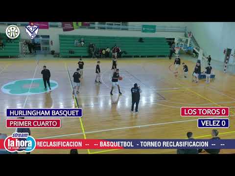 HURLINGHAM BASQUET: "LOS TOROS " VS VELEZ SARSFIELD - 27/8/2026