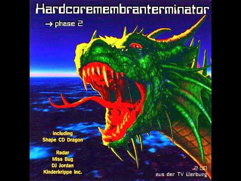 HARDCOREMEMBRANTERMINATOR PHASE 2 [FULL ALBUM 71:28 MIN] 1995 HD HQ HIGH QUALITY FULL CD + TRACKLIST
