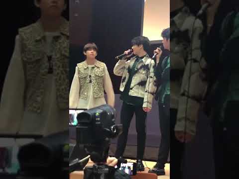 [HD FANCAM] 180527 BTS@Aladin Fansign | V focus ( cre : @Baby_V_V_ )