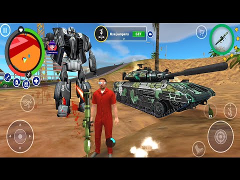 Real Gangster Crime 2 - [by Naxeex] Driving Military Tank #6 - Android Gameplay