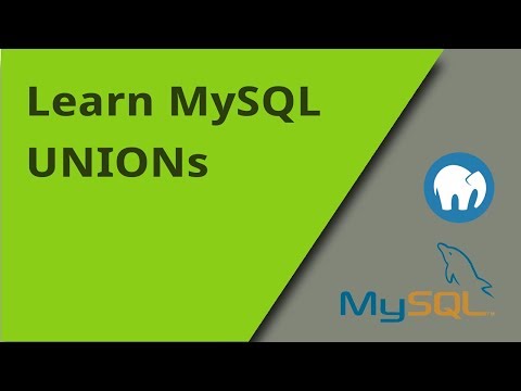 Learning MySQL UNION Statements