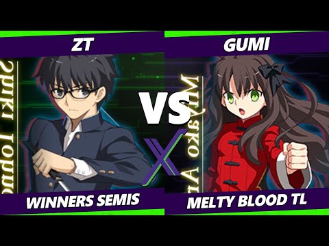 F@X 432 Winners Semis - zt (Shiki) Vs. GUMI (Miyako) Melty Blood: Type Lumina
