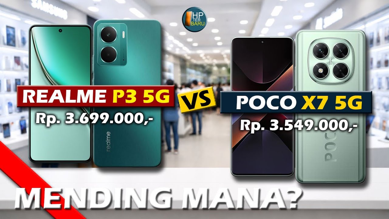 MENDING MANA? REALME P3 5G VS POCO X7 5G