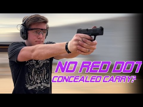 Why you shouldn’t  put a Red Dot on your Carry Gun