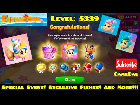 New Fishes!! | Hard Level - 5339 | Candy Kingdom Event Fishdom! | GamePlay #5 | Walkthrough