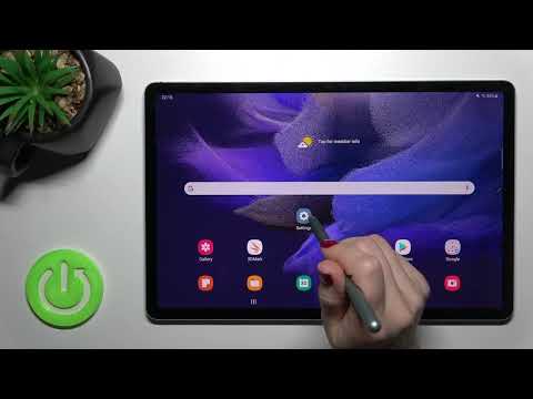 How to Change Screen Recorder Sound Settings on SAMSUNG GALAXY TAB S7 FE - Screen Recording Options