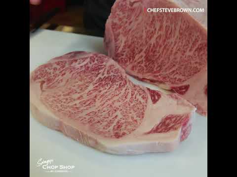 Swagyu Wagyu Sword | Cutting Kobe Beef with Chef Steve Brown