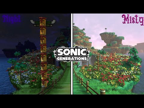 Return to the Green Hill Zone as Classic and Modern Sonic in the New Sonic  Generations Demo