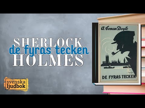 *SHERLOCK HOLMES. De fyras tecken och 12 andra noveller |  ljudbok på svenska