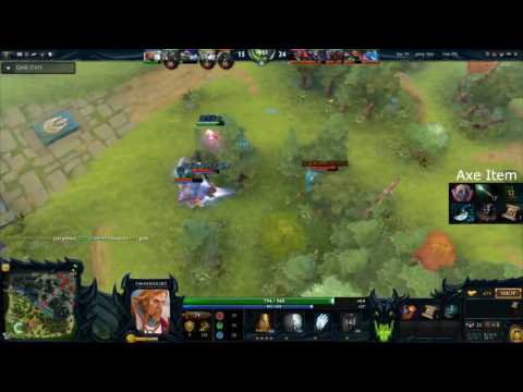 Omniknight Saves Gyrocopter from axe blink