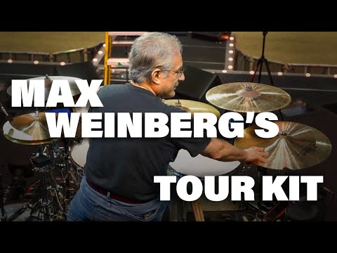 Max Weinberg - Bruce Springsteen - Tour Kit Rundown
