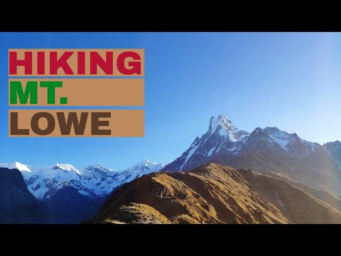 Backpacking to Mount Lowe Trail Camp - YouTube