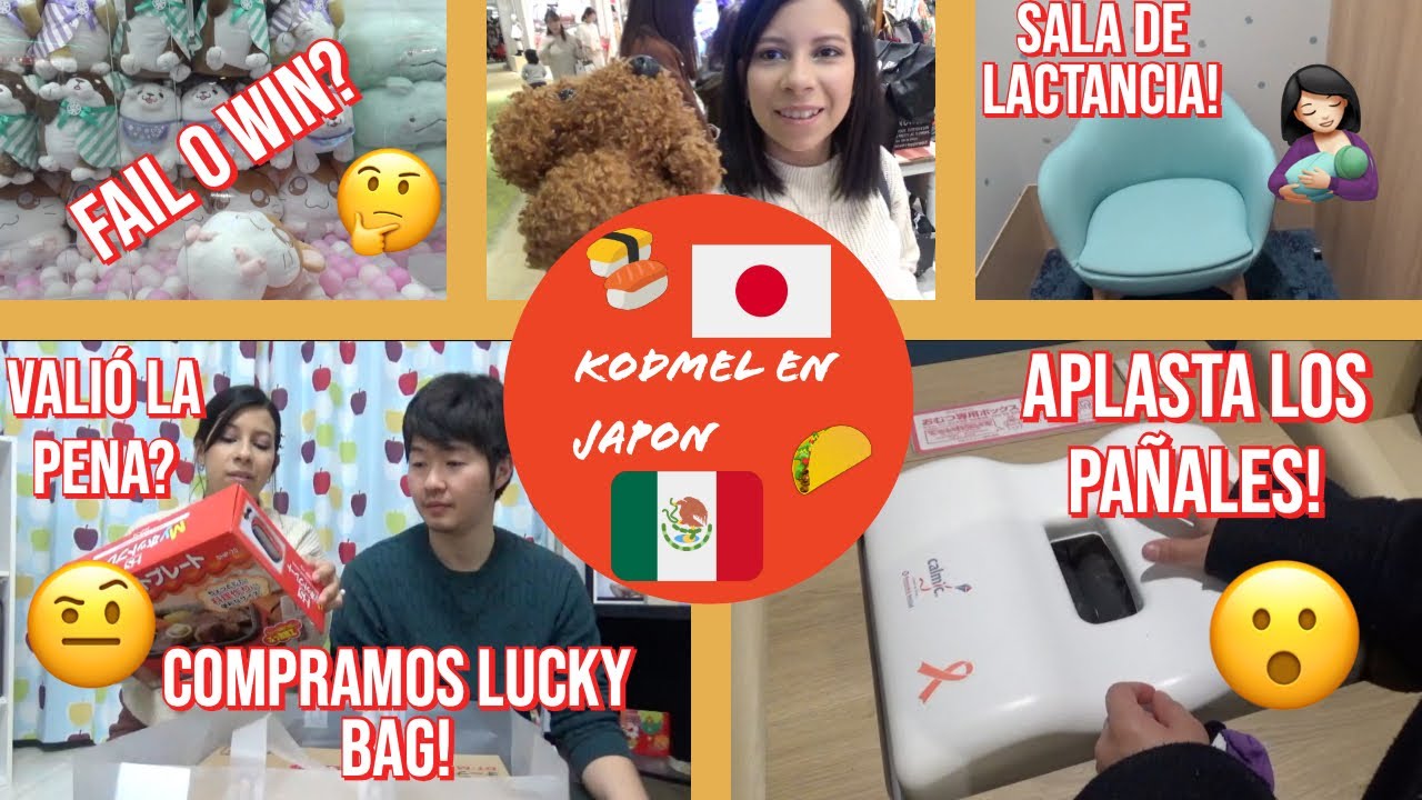 Lucky bag 2020🛍+Sala de lactancia en Japon🤱🏻🇯🇵+Maquina de peluches UFO🧸