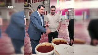 Gaziantep'te gıda fabrikası denetimlerinde şoke eden görüntüler: Belediye başkan