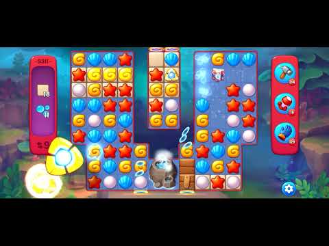 Fishdom Hard level 9311 no boosters フィッシュダム