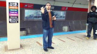What Child Is This? Street Performer - Open Air Preaching in Chicago with Student Outreach