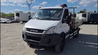 Camion ribaltabile < 3.5t IVECO Daily 70C17 4x4/Tipper/Palifinger PK4200B Crane+Grapple | Immagine 4 - Autoline