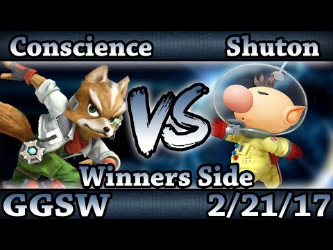 GGSW 21 - Conscience (Fox) Vs. Shuton (Olimar) Smash Wii U Winners Side - Smash 4