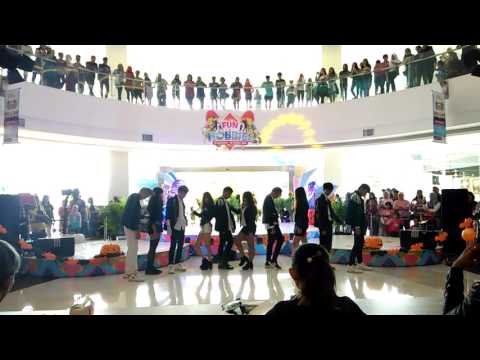 30102016 COSMOS ( DANCE COVER COED SCHOOL - TOO LATE ) At Mall BASURA