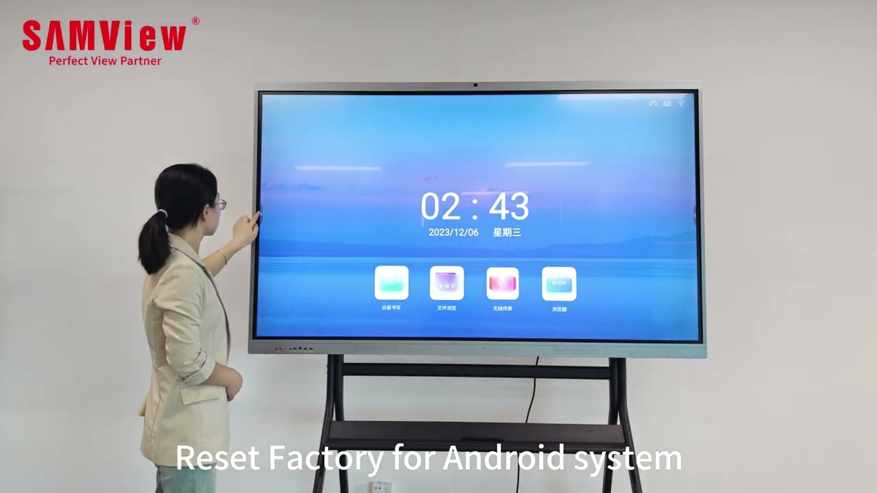 Reset Factory of Andoid System