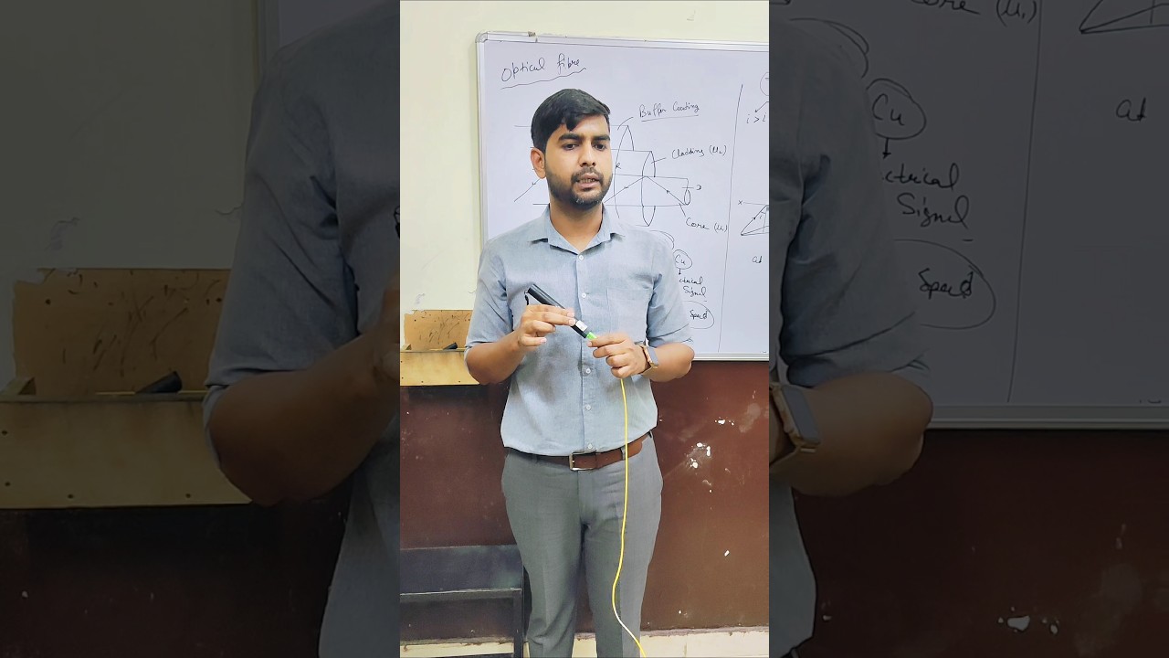 Working of fiber internet #sciencegurushivam #scienceguru #experiment #ytshorts