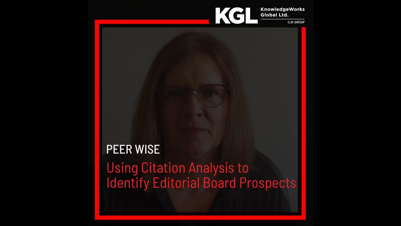 Using Citation Analysis to Identify Editorial Board Prospects