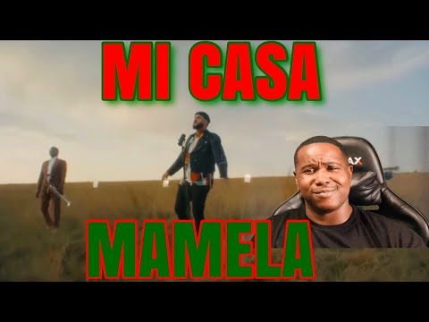 MI CASA - MAMELA (OFFICIAL MUSIC VIDEO) | REACTION