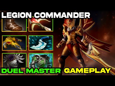 DOTA 2 LEGION COMMANDER OFFLANE DUEL MASTER FULL GAMEPLAY