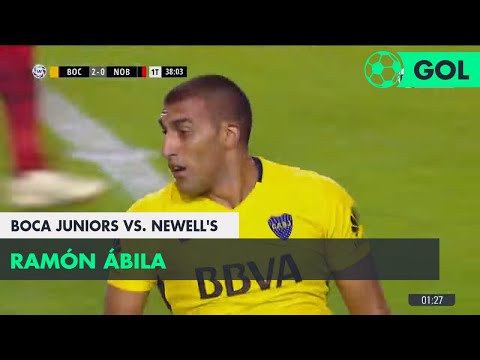 Ramón Ábila (2-0) Boca Juniors vs Newell's | Fecha 24 - Superliga Argentina 2017/2018