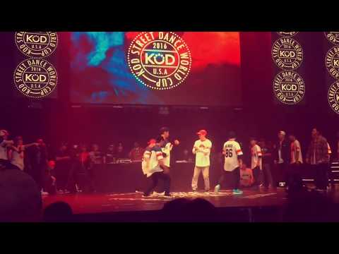 2016 KOD World Cup - Semi Finals: Korea vs Japan - B-Boy/Breaking Crew Battle