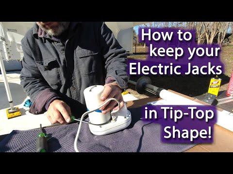 How to Maintain your Truck Camper Electric Jacks ( Reico Titan) | E106 |
