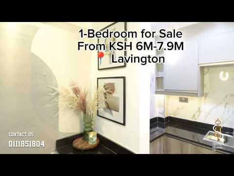 ELEGANT 1-BEDROOM APARTMENT FOR SALE IN KILIMANI.FROM KSH 6M