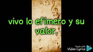 Lapiz y tinta - letra - El Ultimo De La Fila