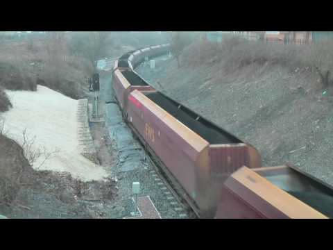 66074 on 6Z59, 09:35, Liverpool Bulk Terminal - Ironbridge Power Station
