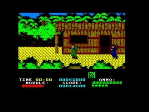 Amstrad CPC464 Longplay: Platoon (OCEAN) - TAPE-Version