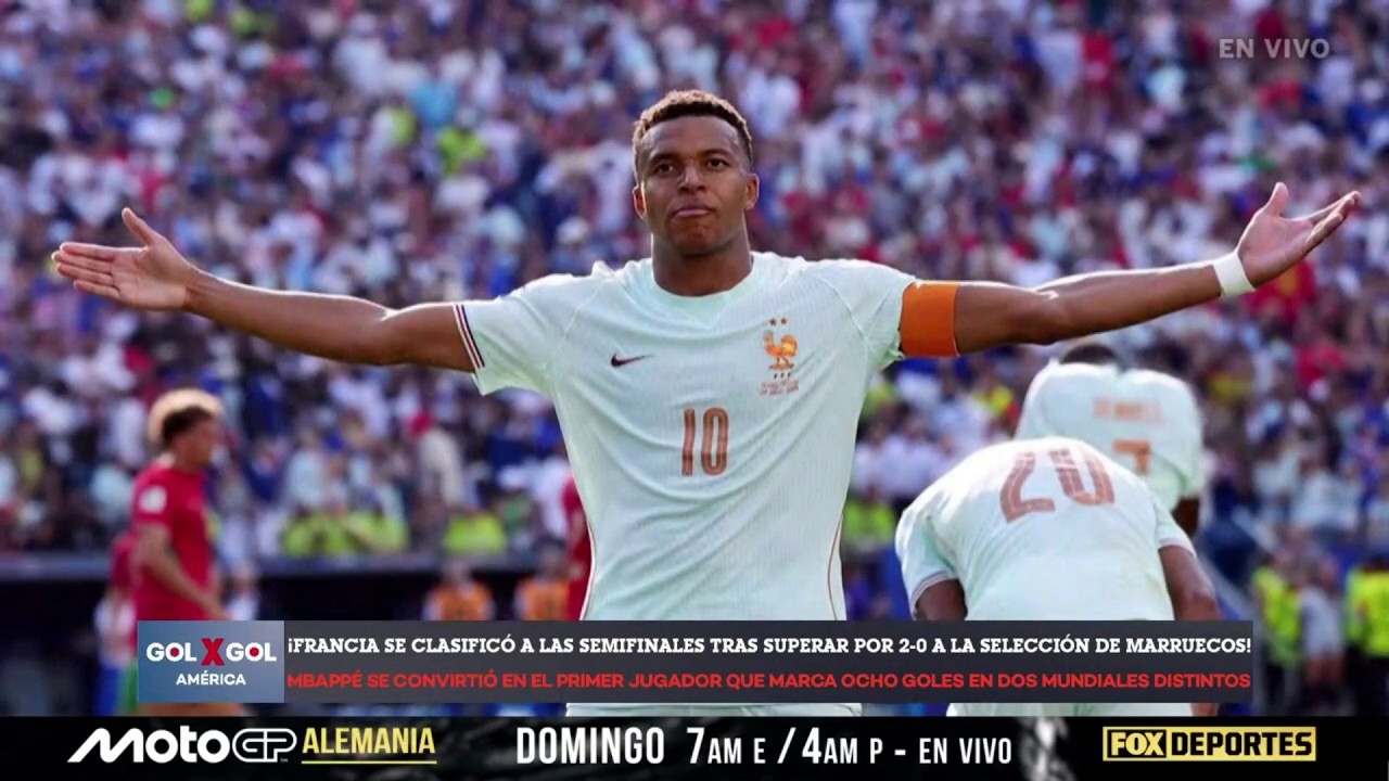 😎 FRANCIA 2-0 MARRUECOS | Tercer torneo consecutivo avanzando a semifinales | GolXGol
