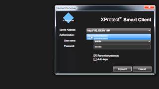 Milestone | How to login using milestone smart client