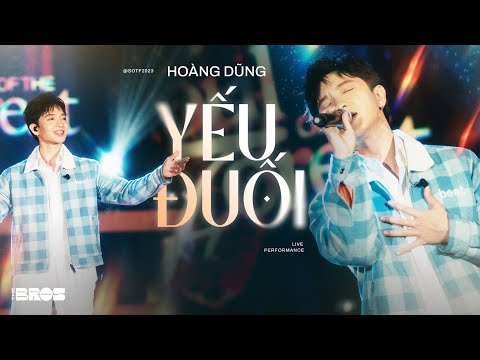 Yếu Đuối - Hoàng Dũng live at Soul of The Forest