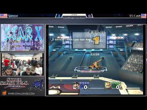 KTAR X - Spector (Mario) vs ES Cash (Fox) Losers Round 3