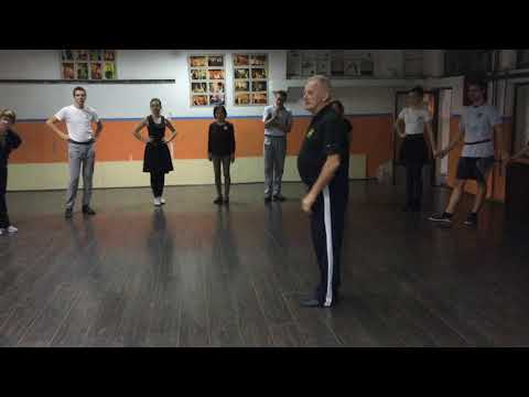 Vila Dancers of Novi Sad with Milorad Lonic teaching 1
